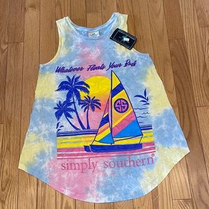 Simply Southern  ladies tank size small new with tags.